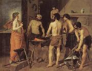 Diego Velazquez Vulcan's Forge oil painting artist